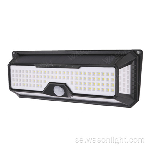 136 LED Solar Outdoor Wall Wall Sensor Light